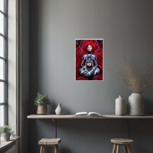 BlackBolt & Medusa 13x19” Art print - only 6 signed & numbered prints made - Picture 4 of 5